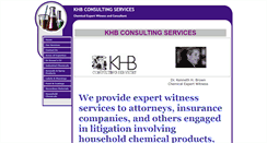 Desktop Screenshot of khbconsulting.com