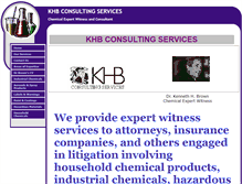 Tablet Screenshot of khbconsulting.com